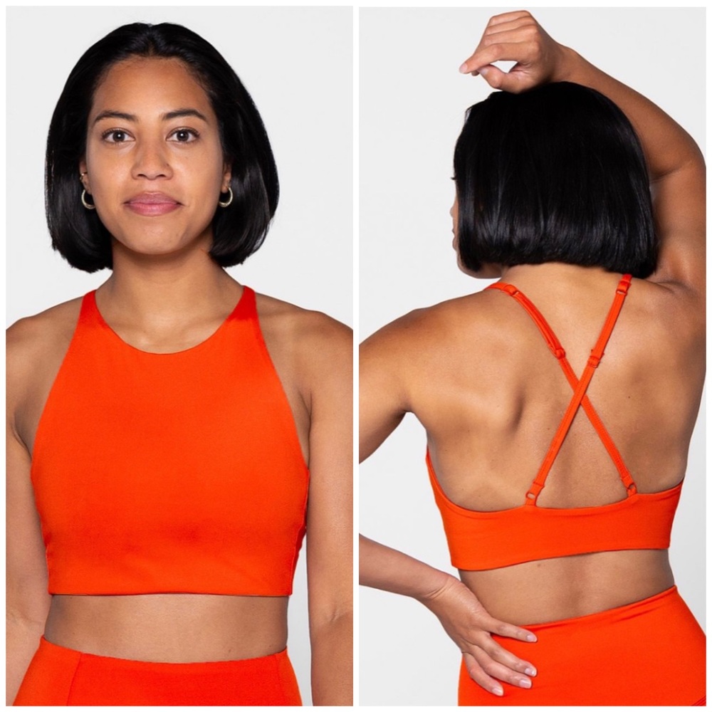 Girlfriend Collective Topanga Bra In Daybreak